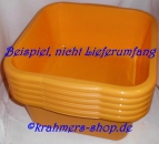 Rechteckschüssel, Mischschüssel 12 L, orange (ca.36x33,5x15cm) von Gies